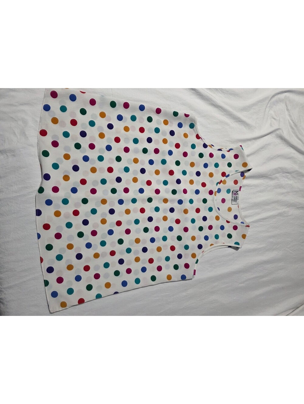 Colorful Polka Dot Tank